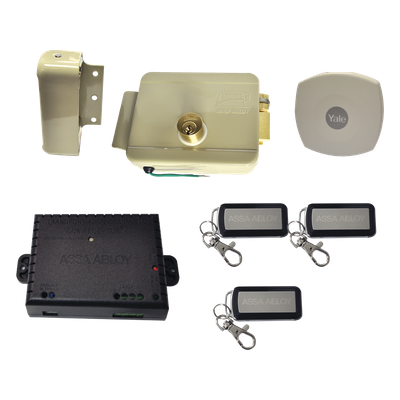 Kit Cerradura Eléctrica 321DC  Derecha y Hub para Apertura a través de SmartPhone , compatible con Yale  CONNECT