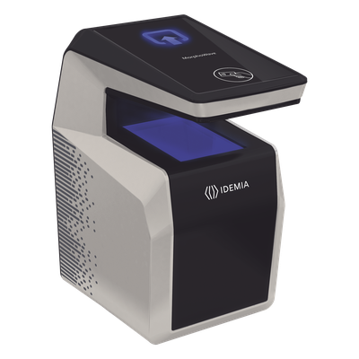 Lector de huella MorphoWave Compact / lector Prox/iClasss/Mifare/Desfire card reader.
