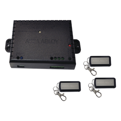 Kit de Receptor Assabloy con 3 controles 