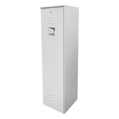 Barrera vehicular CAME / G3750 / Gabinete color blanco / sin accesorios