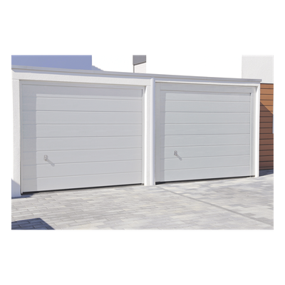 Sección para puerta de Garage / Lisa / Color blanco / Para GARAGE147 / Estilo Americana.