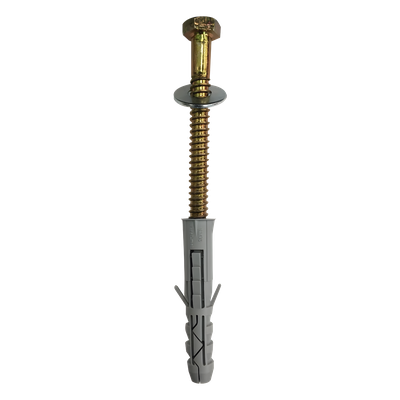 Tornillo 6" D / Largo , C / Rondana Y Taquete P / Tope D / Hule / USO EN CONCRETO