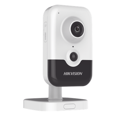 Cubo IP 4 Megapixel / Serie PRO / Lente 2.8 mm / 10 mts IR EXIR / PoE / Sensor PIR / H.265+ / Interior / Audio de Dos Vías / PoE / MicroSD / ONVIF / ACUSEEK