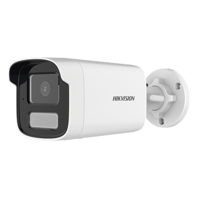 [Dual Light] Bala IP 8 Megapixel  (4K) / Lente 4 mm / 50 mts IR + 50 mts Luz Blanca / Micrófono Integrado / ACUSENSE Lite / Exterior IP67 / H.265 / PoE  / Micro SD