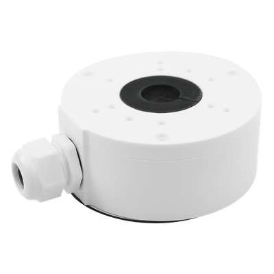 Caja de Conexiones Plástica Compatible con Cámaras epcom / HIKVISION / Uso en Exterior