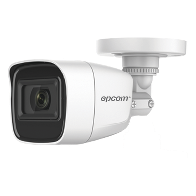 AUDIO POR COAXITRON / Bala TURBOHD 2 Megapixel (1080p) / Gran Angular 106° / Lente 2.8 mm / 25 mts IR EXIR / Exterior IP66 / 4 Tecnologías / dWDR