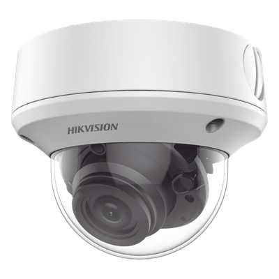 Domo TURBOHD 5 Megapixel / Lente Motorizado 2.7 - 13.5 mm / IR EXIR 40 mts / IK10 / IP67 / dWDR
