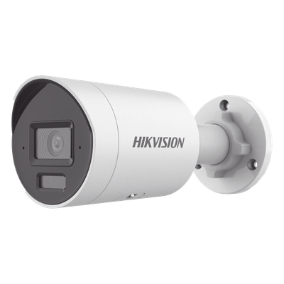 [Dual Light + 2 Micrófonos Integrados] Bala IP 6 Megapixel / Lente 2.8 mm / 40 mts Luz Blanca + 40 mts IR / ACUSENSE / Exterior IP67 / WDR 120 dB / PoE / ONVIF / Micro SD / Metal / ACUSEEK