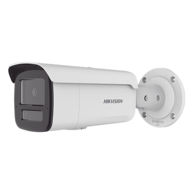 [Dual Light + 2 Micrófonos Integrados] Bala IP 2 Megapixel / Lente 4mm / 80 mts Luz Blanca + 80 mts IR / ACUSENSE / Exterior IP67 / IK10 / WDR 120 dB / PoE / ONVIF / Micro SD / Metal / ACUSEEK