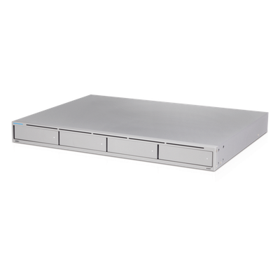 NVR Empresarial UniFi Protect de 4 Bahías de Disco Duro, recomendado para hasta 50 cámaras Full HD