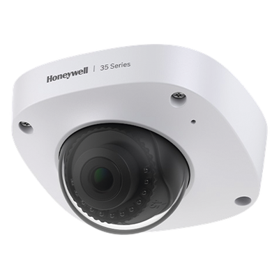 Cámara IP mini domo 5 MP con lente fijo 2.8 mm, IR inteligente 30 m, IP67 e IK10 y analíticas de video