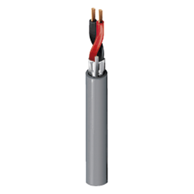 Bobina de 305 Metros (1000 Pies) 2 X 16 AWG Blindado Color Gris Riser P/ Audio