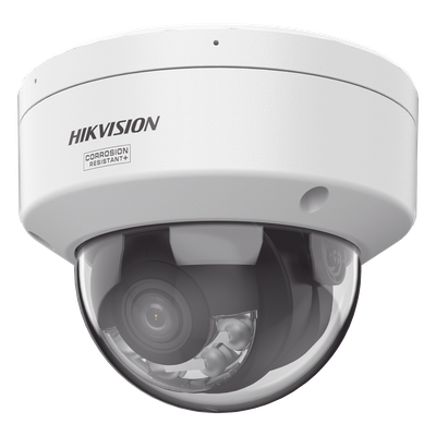[Dual Light + ColorVu 3.0 + HikAI] Domo IP 8 Megapixel / Lente 2.8 mm / 30 mts IR + Luz Blanca / 2 Microfonos Integrados / Exterior IP67 / WDR 130 dB / ACUSENSE 3.0 / Metal / NEMA 4X / ACUSEEK