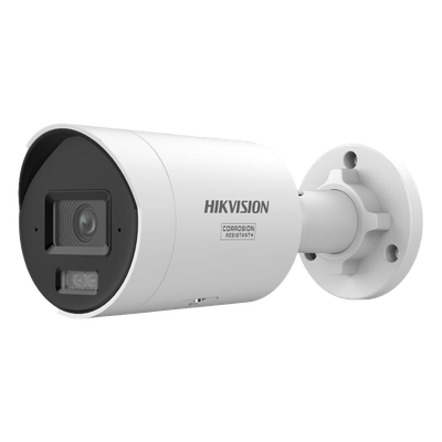 [Dual Light + ColorVu 3.0 + HikAI] Bala IP 6 Megapixel / Lente 2.8 mm / 40 mts IR + 40 Mts Luz Blanca / 2 Microfonos Integrados / Exterior IP67 / WDR 130 dB / ACUSENSE 3.0 / Metal / NEMA 4X / ACUSEEK / Anticorrosión (NEMA 4X)
