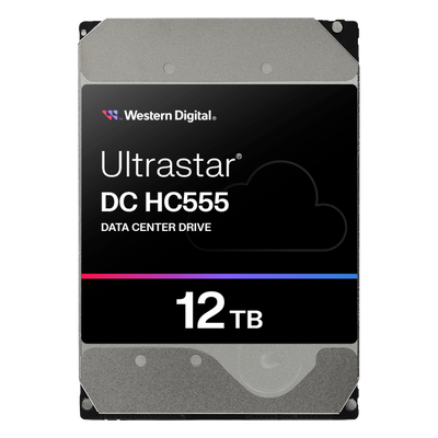 Disco Duro Enterprise 12 TB / Wester Digital (WD) / Serie Ultrastar / Recomendado para Data Center y NVRs de Alta Capacidad / Alto Performace