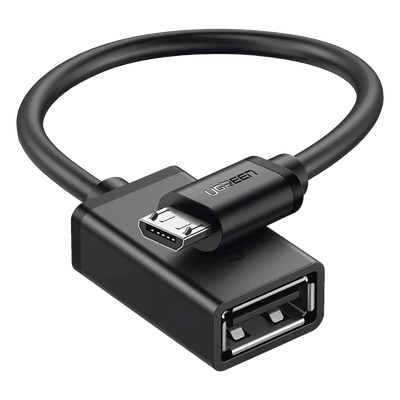 Adaptador OTG Micro USB Macho a USB 2.0 A Hembra