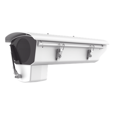 Gabinete para cámaras tipo BOX (Profesional) / Exterior IP67 / Limpia parabrisas integrado / Calefactor y Ventilador Integrado