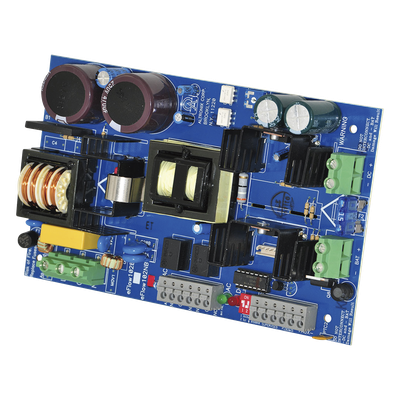 Cargador de fuente de alimentación, salida única, 12 V CC a 10 A, salida auxiliar, FAI, listo para LinQ2, 115 V CA, placa