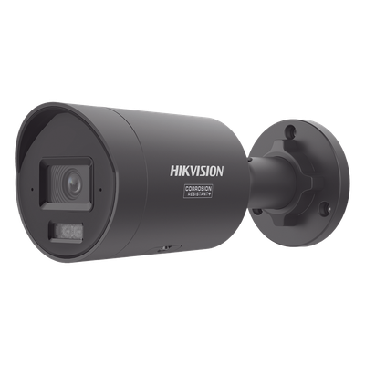 [Dual Light + ColorVu 3.0 + HikAI] Bala IP 4 Megapixel / Lente 2.8 mm / 40 mts IR + Luz Blanca / 2 Microfonos Integrados / Exterior IP67 / WDR 130 dB / ACUSENSE 3.0 / Metal / NEMA 4X / ACUSEEK