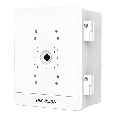 Caja para Videovigilancia para Exterior / Uso en Montaje o Pared / IP66 / IK10 / Dimensiones: 306 X 220 X 130 mm / Soporta 1 Dispositivo (PTZ, Bocina, Cámara Fija)