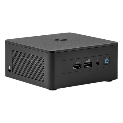 Mini PC NUC Barebone / Core i7-1360P (13 Gen) / Wi-Fi 6E + 2.5GbE / Bluetooth / No incluye Memoria RAM, SSD y S.O.  / Incluye fuente