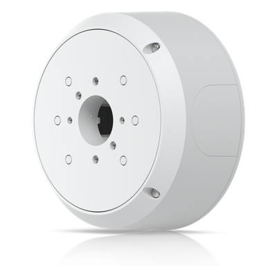 Camera Junction Box – Caja de Conexiones Antimanipulación en Color Blanco para Cámaras UniFi Protect Bullet, Dome y Turret