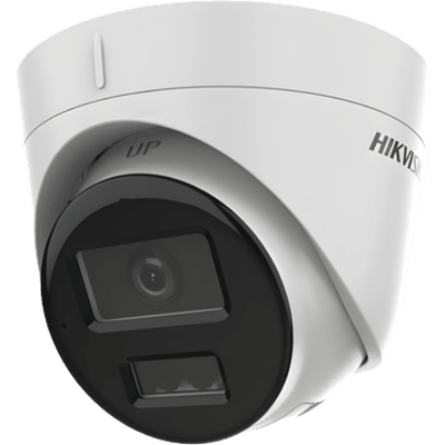 [Dual Light] Turret IP 4 Megapixel / Lente 2.8 mm / 30 mts IR + 30 mts Luz Blanca / Micrófono Integrado / ACUSENSE Lite / Exterior IP67 / H.265 / PoE / ONVIF / Micro SD