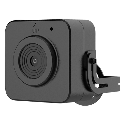 Cámara Pinhole IP 4 Megapixel / AcuSense / H.265+ / WDR 120 dB / Lente 2.8 mm o 4 mm / Micrófono Integrado / Alimentación 12 VDC