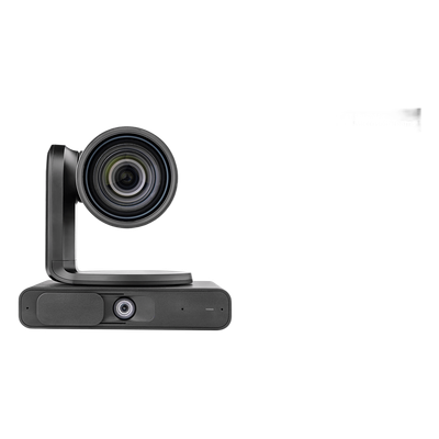 Cámara PTZ 4K Dual | Microsoft Teams Certified | 12x Zoom Óptico + Lente Panorámico 119° | Triple Micrófono Array | AI Auto-Framing | Speaker Tracking | Smart Gallery | PoE+ | USB 3.0