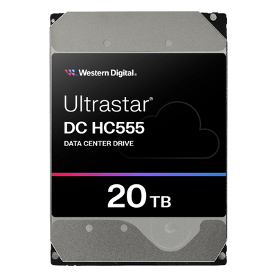 Disco Duro Data Center Ultrastar / 20 TB / 7200 RPM / HelioSeal / CMR / SATA 6Gb/s SAS 12Gb/s / 2.5M horas MTBF / 5 años garantía
