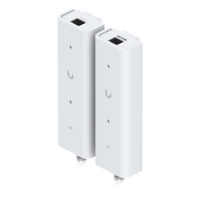 Kit Extensor PoE sobre 2 Hilos (Par Transmisor/Receptor) para Cable Par Trenzado o Coaxial, Entrada PoE++ y Salida PoE/PoE+, Incluye Adaptadores BNC