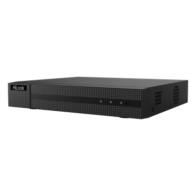 DVR 4 Canales TurboHD + 4 Canales IP / 8 Megapíxel (4K) / Audio Bidireccional / ACUSENSE Lite / 1 Bahía de Disco Duro / H.265+ / Salida en Full HD  