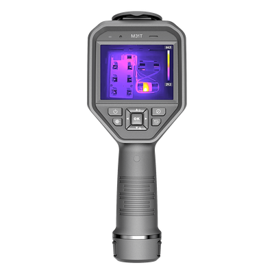 M31T - Cámara Termográfica Portátil Dual / Super IR 768 x 576 / Lente Óptico (8 Megapixel) / WiFi / IP54 / Ranura MicroSD hasta 64 Gb  / Hasta 4 Horas de Funcionamiento Continuo