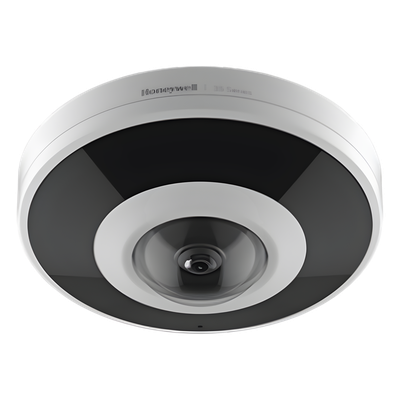 Cámara IP fisheye de 6 MP con visión de 180° y múltiples vistas dewarp / WDR 120 dB / IR 20 m / IP67 IK10 / PoE