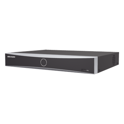 NVR 12 Megapíxel (4K) / 8 canales IP / 8 Puertos PoE+ / Reconocimiento Facial / AcuSense (Evita Falsas Alarmas) / 1 Bahías de Disco Duro / HDMI en 4K