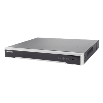 NVR 8 Megapixel (4K) / 8 canales IP / 8 Puertos PoE+ / Soporta Cámaras con AcuSense / 2 Bahías de Disco Duro / HDMI en 4K