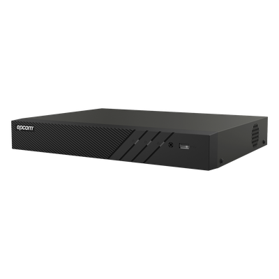 DVR 8 Canales TURBOHD + 4 Canales IP / 5 Megapixel Lite - 3K Lite / Audio Bidireccional por Coaxitron / Reconocimiento Facial / ACUSENSE (Evita falsas alarmas) / 1 Bahía de Disco Duro / Salida de Video en Full HD