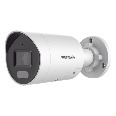 [Dual Light + ColorVu] Bala IP 4 Megapixel / Lente 2.8 mm / 40 mts IR + 40 mts Luz Blanca / Microfono Integrado / Exterior IP67 / WDR 130 dB / Videoanaliticos (Filtro de Falsas Alarmas) / Captura Facial / PoE / ACUSEARCH