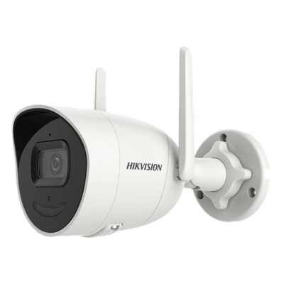 Bala IP 2 Megapixel / Lente 2.8 mm / 30 mts IR / Exterior IP66 / Wi-Fi / dWDR / H.265+ / Micrófono y Bocina Interconstruido /  MicroSD