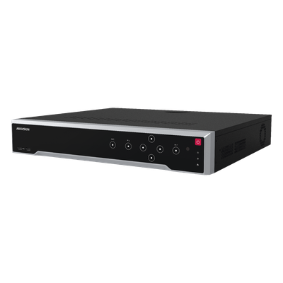 NVR 12 Megapixel (4K) / 16 canales IP / 16 Puertos PoE / Soporta Cámaras con AcuSense / 4 Bahías de Disco Duro / Switch PoE / HDMI en 4K