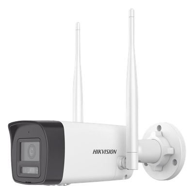 Bala IP 4 Megapixel / Lente 2.8 mm / Dual Light (30 mts IR + 30 mts Luz Blanca) / Wi-Fi / ACUSENSE /  Audio Bidireccional (Micrófono y Bocina) / IP66 / dWDR / Micro SD