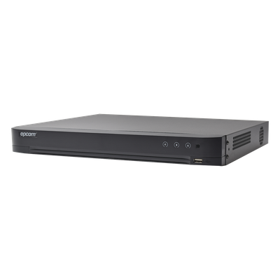 DVR 8 Canales TurboHD + 4 Canales IP/ 4 Megapixel/ Acusense/ 1 Bahía de Disco Duro / 1 Canal de Audio / Videoanálisis