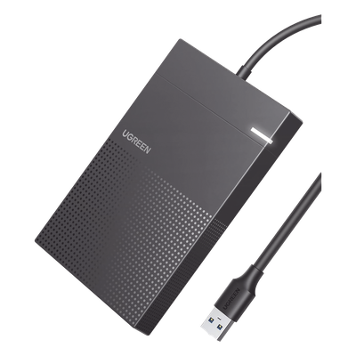 Carcasa de Disco Duro 2.5'' (Enclosure) | Adecuado para HDD y SSD de 2.5” | Chip Inteligente | UASP & TRIM | Led Indicador | ABS | Hibernación Automática | Compatible con SATA I II III, HDD, SSD de hasta 6TB.