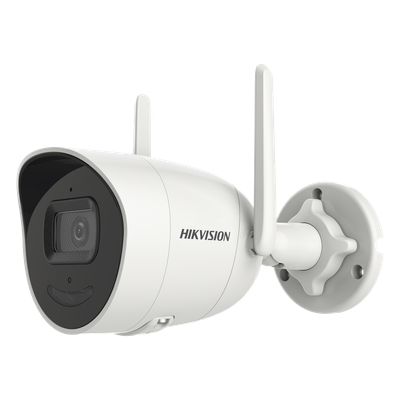 Bala IP 2 Megapixel / Lente 2.8 mm / 30 mts IR / Exterior IP66 / Wi-Fi / ACUSENSE Lite / WDR 80 dB / H.265+ / Micrófono y Bocina Interconstruido / Micro SD / Se Conecta Directo a la App de Hik-Connect 