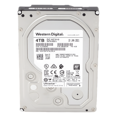 Disco Duro Enterprise 3.5" 4 TB / Hikvision / 7200 RPM / SATA / Alto Rendimiento / Recomendado para NVRs HIKVISION