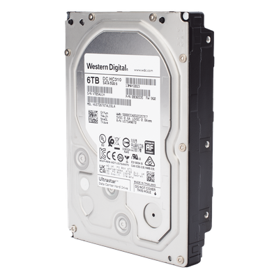 Disco Duro Enterprise 3.5" 6 TB / Hikvision / 7200 RPM / SATA / Alto Rendimiento / Recomendado para NVRs HIKVISION