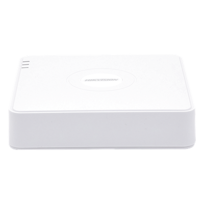 DVR 1080P lite / 4 Canales TURBOHD + 1 Canal IP / 1 Bahía de Disco Duro / H.264+ / 1 Canal de Audio / Salida de vídeo Full HD