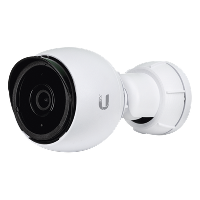 Cámara IP UniFi G4 Bullet resolución 4 MP (1440p) para interior y exterior, con micrófono incorporado, vista día y noche, PoE 802.3af
