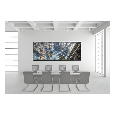 Kit Videowall 3X2 / Incluye 6 Pantallas de 55" / Decoder / Base de Pared / Accesorios de Instalación