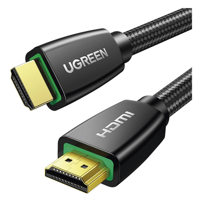 Cable HDMI 2.0 de Nylon Trenzado / 2 Metros (6.56 Pies) / 4K@60Hz / HDR / 3D / HEC (Canal Ethernet HDMI) / ARC (Canal de Retorno de Audio) / Color Profundo de 48 Bits / Audio de 32 Canales / HDCP 2.2 / Audio DTS: X / 18 Gbps / Blindaje de 4 Capas